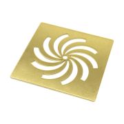 25mm Designer Shower Tray Waste - Brushed Brass