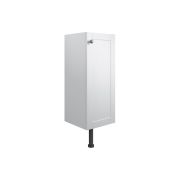 Badar 300mm 1 Door Base Unit - Satin White Ash