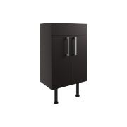 Atlas 500mm Basin Unit - Matt Graphite Grey