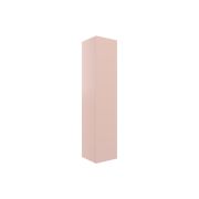 Stella 350mm Wall Hung 1 Door Tall Unit - Matt Antique Rose