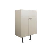 Badar 500mm 2 Door Basin Unit - Matt Latte