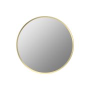 Karin 500mm Round Mirror - Brushed Brass