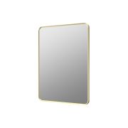 Karin 600x800mm Rectangle Mirror - Brushed Brass