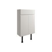 Venus 500mm Slim Basin Unit - Pearl Grey Gloss