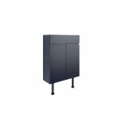 Venus 600mm Slim Basin Unit - Matt Indigo Blue