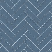 Multipanel Misty Blue Herringbone Tile Effect Shower Panels 