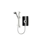 Triton Aspirante 9.5kW Contemporary Electric Shower - Black Gloss