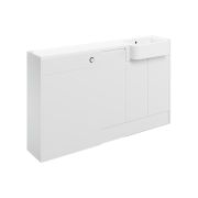 Venus 1542mm Basin WC & 1 Door Unit Pack (RH) - White Gloss