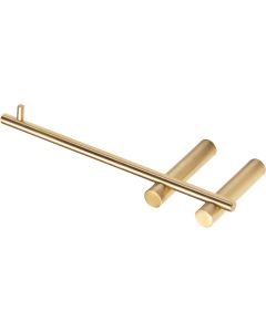 Bellatrix Toilet Roll Holder - Brushed Brass