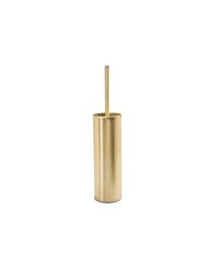 Bellatrix Wall Mounted Toilet Brush Holder - Brushed Brass