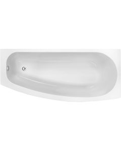 Cygnus Space Saving 1700x740x560mm 0TH Bath w/Legs (RH)