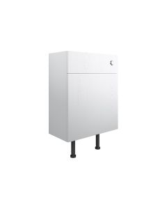 Badar 600mm WC Unit - Satin White Ash