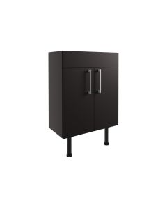 Atlas 600mm Basin Unit - Matt Graphite Grey