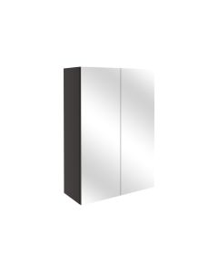 Atlas 500mm Mirrored Unit - Matt Graphite Grey