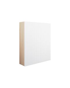 Tarak 600mm 2 Door Wall Unit - Matt White