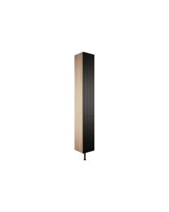 Tarak 300mm 2 Door 1 Drawer Tall Unit - Matt Graphite Grey