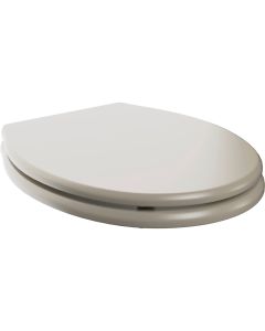 Badar Soft Close Toilet Seat - Matt Latte