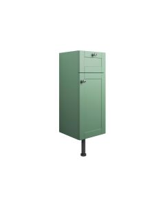 Badar 300mm 1 Drawer 1 Door Base Unit - Matt Sage Green