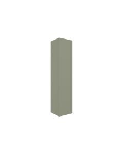 Stella 350mm Wall Hung 1 Door Tall Unit - Matt Olive Green