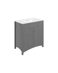 Lavana 810mm Basin Unit (exc. Basin) - Grey Ash