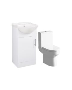Zosma 450mm Vanity & C/C Toilet Pack