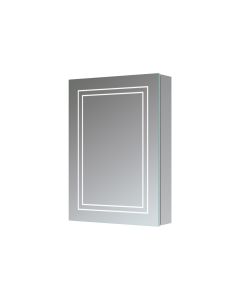 Shaula 500mm 1 Door Front-Lit LED Mirror Cabinet