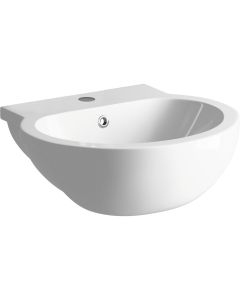 Maia 540x500mm 1TH Semi Recessed Basin