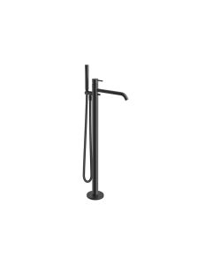 Vema Maira Floor Standing Bath Filler - Matt Black