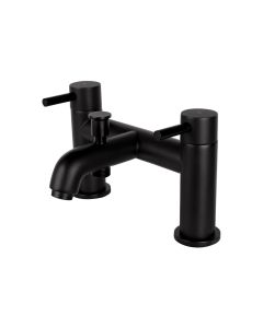 Vema Maira Deck Mounted Bath/Shower Mixer - Black