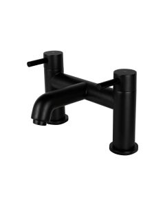Vema Maira Deck Mounted Bath Filler - Black