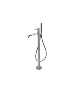 Vema Timea Floor Standing Bath/Shower Mixer - Chrome