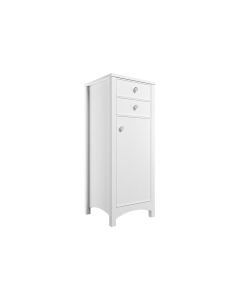 Lavana 465mm Tall Boy - Satin White Ash