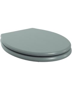Lavana Soft Close Wood Effect Toilet Seat - Sea Green Ash