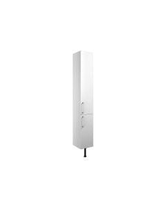 Atlas 300mm 2 Door Tall Unit - White Gloss