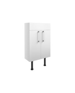 Atlas 500mm Slim Basin Unit - White Gloss