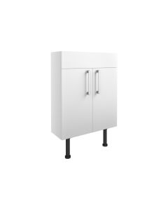 Atlas 600mm Slim Basin Unit - White Gloss