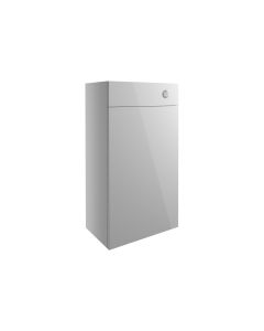 Atlas 500mm WC Unit - Light Grey Gloss