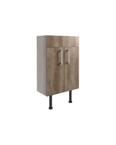 Atlas 500mm Basin Unit - Nebraska Oak