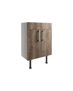 Atlas 600mm Basin Unit - Nebraska Oak