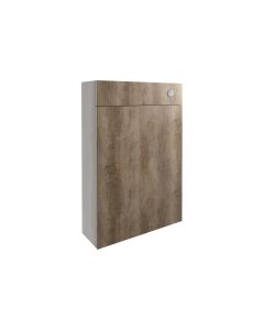 Atlas 600mm Slim WC Unit - Nebraska Oak