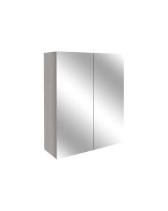 Atlas 600mm Mirrored Unit - Nebraska Oak