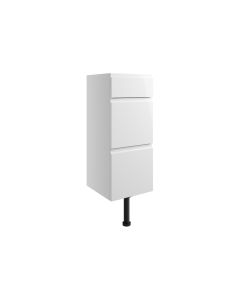 Venus 300mm 3 Drawer Unit - White Gloss