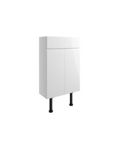 Venus 500mm Slim Basin Unit - White Gloss