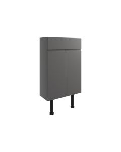 Venus 500mm Slim Basin Unit - Onyx Grey Gloss