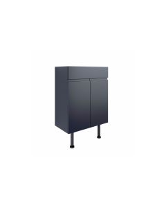 Venus 600mm Basin Unit - Matt Indigo Blue