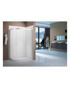 Merlyn Vivid Boost 900x760mm 2 Door Offset Quadrant