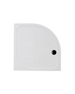 45mm Deluxe 1200x800mm Offset Quadrant Tray & Waste (RH)