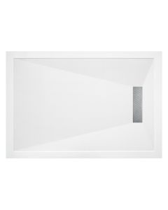 25mm Linear 1200x800mm Slim Rectangular Tray & Waste